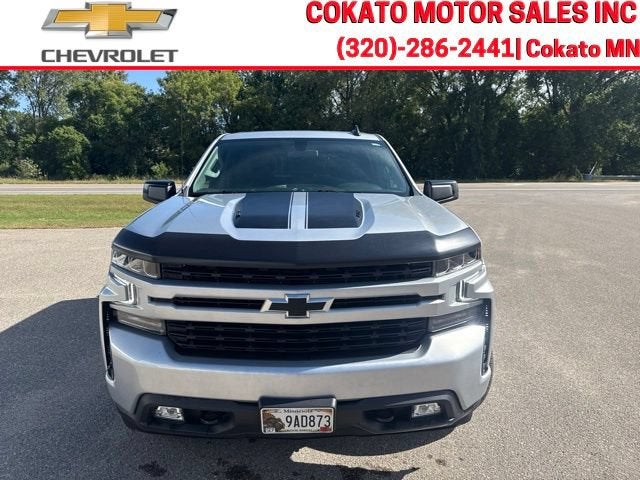 Used 2021 Chevrolet Silverado 1500 RST with VIN 1GCUYEEL0MZ395602 for sale in Cokato, Minnesota