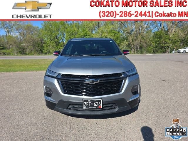 Used 2023 Chevrolet Traverse Premier with VIN 1GNEVKKW8PJ293341 for sale in Cokato, Minnesota