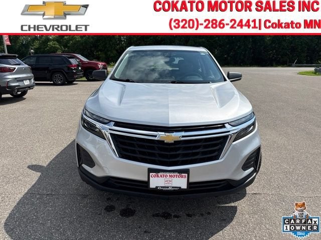 Used 2022 Chevrolet Equinox 1FL with VIN 3GNAX5EV3NS167381 for sale in Cokato, Minnesota