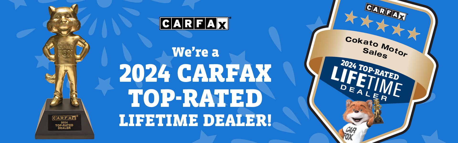 2024 Carfax Top Rated Lifetime Dealer