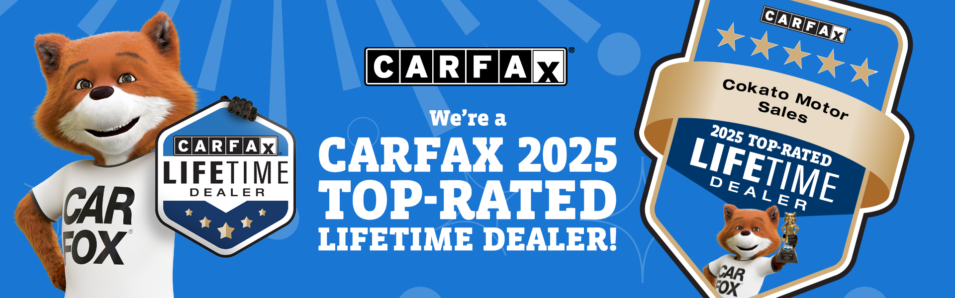 2024 Carfax Top Rated Lifetime Dealer