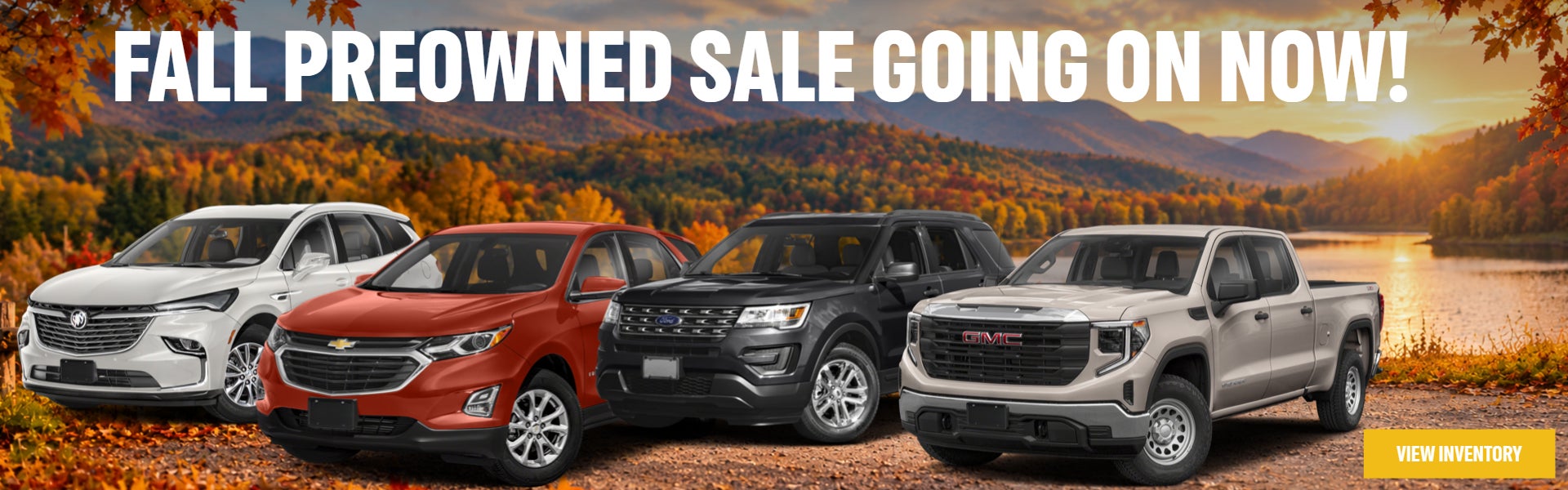 Fall Preowned sale